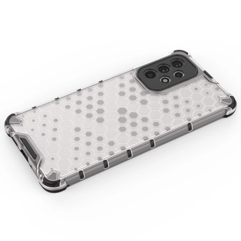 Honeycomb etui pancerny pokrowiec z żelową ramką Samsung Galaxy A73 niebieski Honeycomb etui pancerny pokrowiec z żelową ramką Samsung Galaxy A73 niebieski