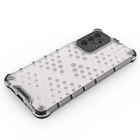Honeycomb etui pancerny pokrowiec z żelową ramką Samsung Galaxy A73 przezroczysty Honeycomb etui pancerny pokrowiec z żelową ramką Samsung Galaxy A73 przezroczysty