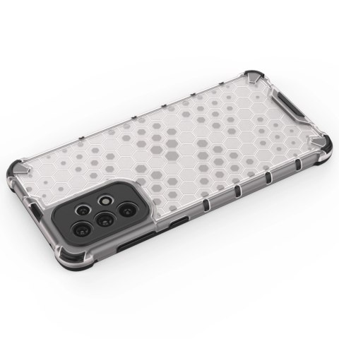 Honeycomb etui pancerny pokrowiec z żelową ramką Samsung Galaxy A73 przezroczysty Honeycomb etui pancerny pokrowiec z żelową ramką Samsung Galaxy A73 przezroczysty
