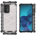 Honeycomb etui pancerny pokrowiec z żelową ramką Samsung Galaxy A73 przezroczysty