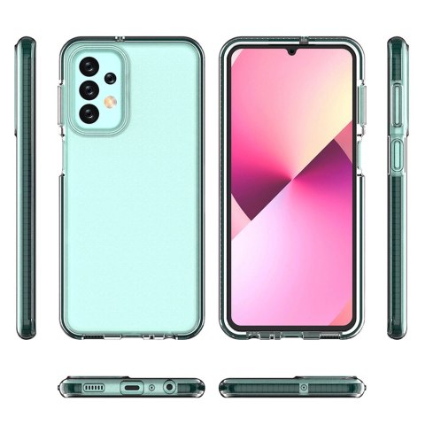 Spring Case etui Samsung Galaxy A23 silikonowy pokrowiec z ramką jasnoniebieskie Spring Case etui Samsung Galaxy A23 silikonowy pokrowiec z ramką jasnoniebieskie