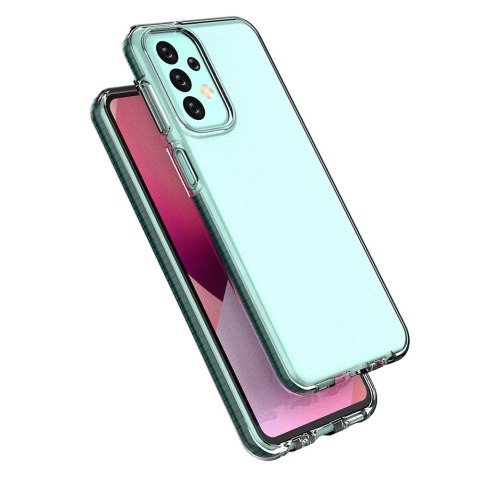 Spring Case etui Samsung Galaxy A23 silikonowy pokrowiec z ramką jasnoniebieskie Spring Case etui Samsung Galaxy A23 silikonowy pokrowiec z ramką jasnoniebieskie