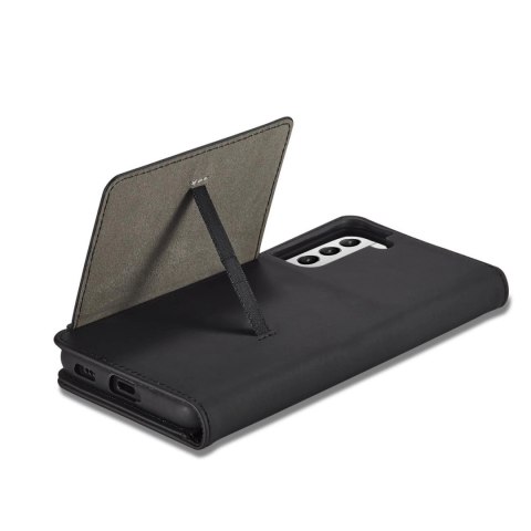 Magnet Card Case etui do Samsung Galaxy S22+ (S22 Plus) pokrowiec portfel na karty kartę podstawka czarny Magnet Card Case etui do Samsung Galaxy S22+ (S22 Plus) pokrowiec portfel na karty kartę podstawka czarny