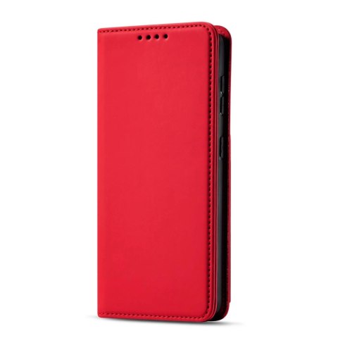 Magnet Card Case etui do Samsung Galaxy S22+ (S22 Plus) pokrowiec portfel na karty kartę podstawka czerwony Magnet Card Case etui do Samsung Galaxy S22+ (S22 Plus) pokrowiec portfel na karty kartę podstawka czerwony