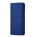 Magnet Card Case etui do Samsung Galaxy S22+ (S22 Plus) pokrowiec portfel na karty kartę podstawka niebieski