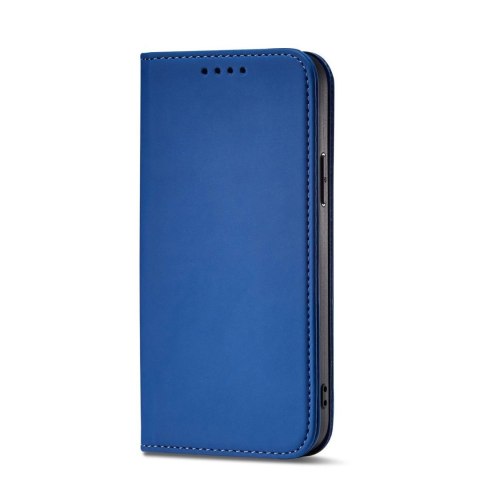 Magnet Card Case etui do iPhone 12 Pro pokrowiec portfel na karty kartę podstawka niebieski Magnet Card Case etui do iPhone 12 Pro pokrowiec portfel na karty kartę podstawka niebieski