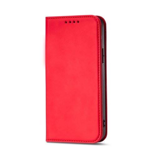 Magnet Card Case etui do iPhone 13 Pro Max pokrowiec portfel na karty kartę podstawka czerwony Magnet Card Case etui do iPhone 13 Pro Max pokrowiec portfel na karty kartę podstawka czerwony