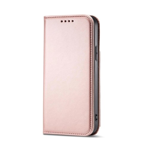 Magnet Card Case etui do iPhone 13 Pro Max pokrowiec portfel na karty kartę podstawka różowy Magnet Card Case etui do iPhone 13 Pro Max pokrowiec portfel na karty kartę podstawka różowy