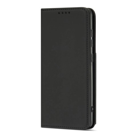 Magnet Card Case etui do Xiaomi Redmi Note 11 Pro pokrowiec portfel na karty kartę podstawka czarny Magnet Card Case etui do Xiaomi Redmi Note 11 Pro pokrowiec portfel na karty kartę podstawka czarny