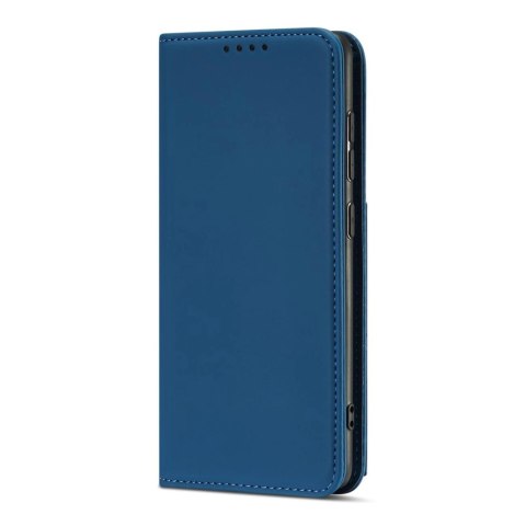 Magnet Card Case etui do Xiaomi Redmi Note 11 Pro pokrowiec portfel na karty kartę podstawka niebieski Magnet Card Case etui do Xiaomi Redmi Note 11 Pro pokrowiec portfel na karty kartę podstawka niebieski