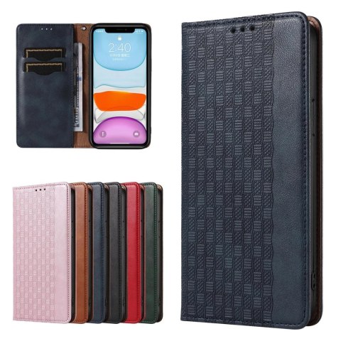 Magnet Strap Case etui do iPhone 12 pokrowiec portfel + mini smycz zawieszka niebieski Magnet Strap Case etui do iPhone 12 pokrowiec portfel + mini smycz zawieszka niebieski