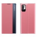 New Sleep Case pokrowiec etui z klapką z funkcją podstawki Xiaomi Redmi Note 11S / Note 11 różowy New Sleep Case pokrowiec etui z klapką z funkcją podstawki Xiaomi Redmi Note 11S / Note 11 różowy
