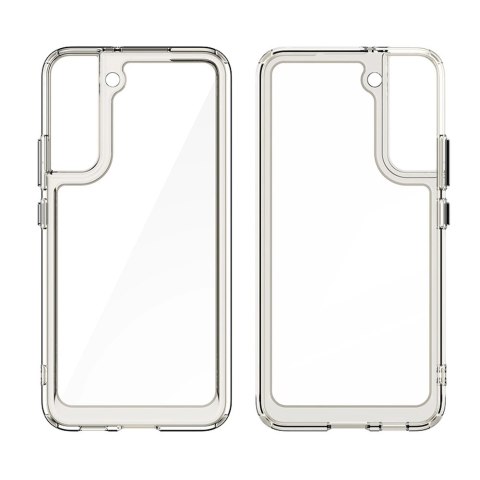 Outer Space Case etui do Samsung Galaxy S22+ (S22 Plus) sztywny pokrowiec z żelową ramką czerwony Outer Space Case etui do Samsung Galaxy S22+ (S22 Plus) sztywny pokrowiec z żelową ramką czerwony