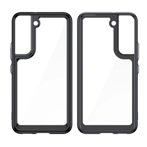 Outer Space Case etui do Samsung Galaxy S22+ (S22 Plus) sztywny pokrowiec z żelową ramką niebieski Outer Space Case etui do Samsung Galaxy S22+ (S22 Plus) sztywny pokrowiec z żelową ramką niebieski