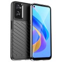 Thunder Case elastyczne pancerne etui pokrowiec Oppo A76 / Oppo A36 / Realme 9i czarny Thunder Case elastyczne pancerne etui pokrowiec Oppo A76 / Oppo A36 / Realme 9i czarny