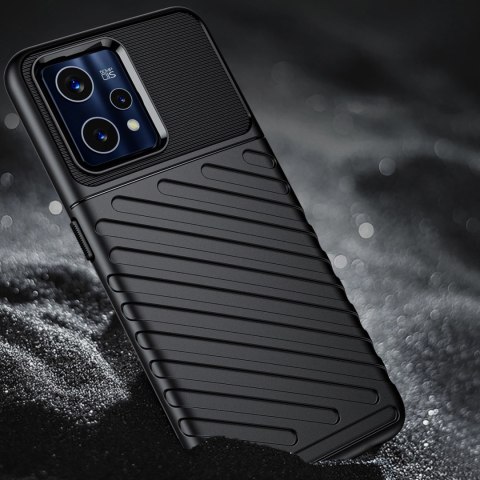 Thunder Case elastyczne pancerne etui pokrowiec Realme 9 Pro + (9 Pro Plus) czarny Thunder Case elastyczne pancerne etui pokrowiec Realme 9 Pro + (9 Pro Plus) czarny