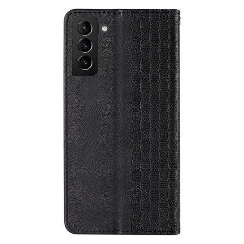 Magnet Strap Case etui do Samsung Galaxy S22+ (S22 Plus) pokrowiec portfel + mini smycz zawieszka czarny Magnet Strap Case etui do Samsung Galaxy S22+ (S22 Plus) pokrowiec portfel + mini smycz zawieszka czarny