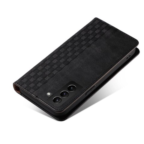 Magnet Strap Case etui do Samsung Galaxy S22+ (S22 Plus) pokrowiec portfel + mini smycz zawieszka czarny Magnet Strap Case etui do Samsung Galaxy S22+ (S22 Plus) pokrowiec portfel + mini smycz zawieszka czarny