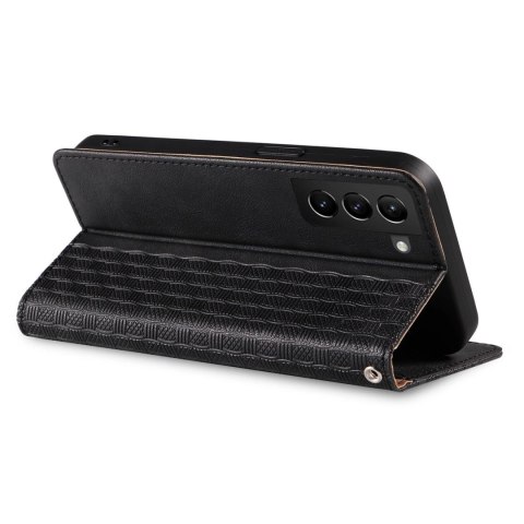 Magnet Strap Case etui do Samsung Galaxy S22+ (S22 Plus) pokrowiec portfel + mini smycz zawieszka czarny Magnet Strap Case etui do Samsung Galaxy S22+ (S22 Plus) pokrowiec portfel + mini smycz zawieszka czarny