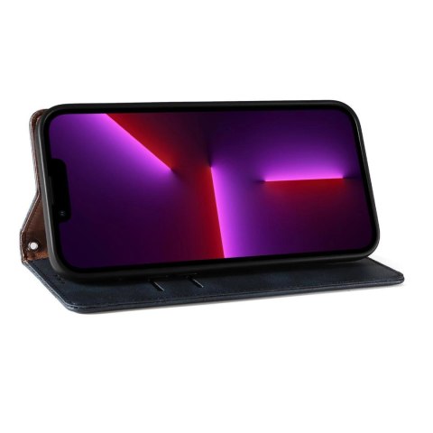 Magnet Strap Case etui do iPhone 12 Pro Max pokrowiec portfel + mini smycz zawieszka niebieski Magnet Strap Case etui do iPhone 12 Pro Max pokrowiec portfel + mini smycz zawieszka niebieski