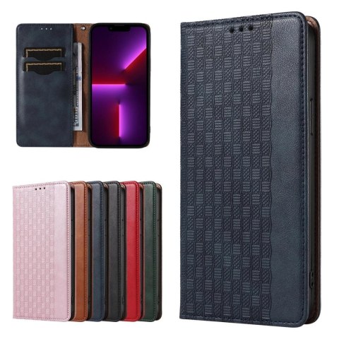 Magnet Strap Case etui do iPhone 13 Pro pokrowiec portfel + mini smycz zawieszka niebieski Magnet Strap Case etui do iPhone 13 Pro pokrowiec portfel + mini smycz zawieszka niebieski
