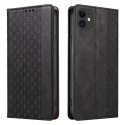 Magnet Strap Case etui do iPhone 13 pokrowiec portfel + mini smycz zawieszka czarny