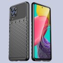 Thunder Case elastyczne pancerne etui pokrowiec Samsung Galaxy M53 5G czarny Thunder Case elastyczne pancerne etui pokrowiec Samsung Galaxy M53 5G czarny