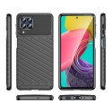 Thunder Case elastyczne pancerne etui pokrowiec Samsung Galaxy M53 5G czarny Thunder Case elastyczne pancerne etui pokrowiec Samsung Galaxy M53 5G czarny