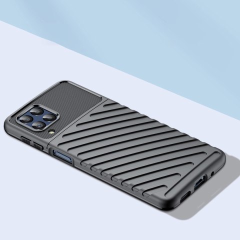 Thunder Case elastyczne pancerne etui pokrowiec Samsung Galaxy M53 5G czarny Thunder Case elastyczne pancerne etui pokrowiec Samsung Galaxy M53 5G czarny