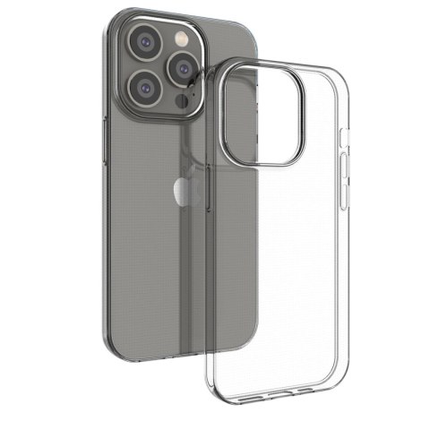 Żelowy pokrowiec etui Ultra Clear 0.5mm iPhone 14 Pro przezroczysty Żelowy pokrowiec etui Ultra Clear 0.5mm iPhone 14 Pro przezroczysty