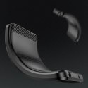 Carbon Case etui iPhone 14 Pro elastyczny żelowy pokrowiec na tył plecki czarny Carbon Case etui iPhone 14 Pro elastyczny żelowy pokrowiec na tył plecki czarny