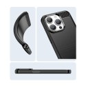 Carbon Case etui iPhone 14 Pro elastyczny żelowy pokrowiec na tył plecki czarny Carbon Case etui iPhone 14 Pro elastyczny żelowy pokrowiec na tył plecki czarny