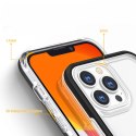 Clear 3in1 etui iPhone 14 Plus silikonowy pokrowiec z ramką niebieskie Clear 3in1 etui iPhone 14 Plus silikonowy pokrowiec z ramką niebieskie