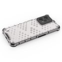 Honeycomb etui pancerny pokrowiec z żelową ramką Realme C31 przezroczysty