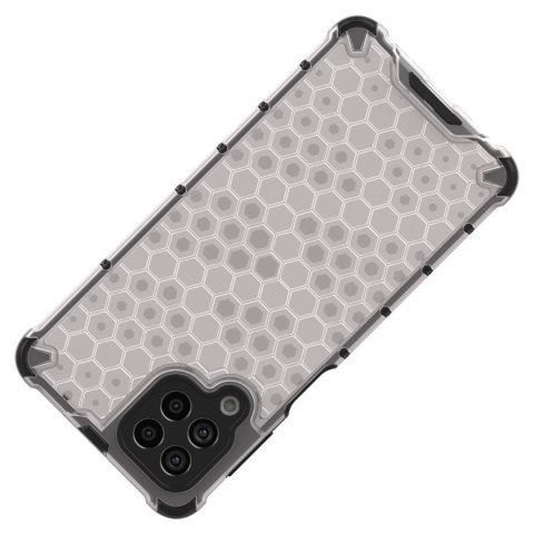 Honeycomb etui pancerny pokrowiec z żelową ramką Samsung Galaxy M53 5G czarny Honeycomb etui pancerny pokrowiec z żelową ramką Samsung Galaxy M53 5G czarny