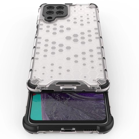 Honeycomb etui pancerny pokrowiec z żelową ramką Samsung Galaxy M53 5G czarny Honeycomb etui pancerny pokrowiec z żelową ramką Samsung Galaxy M53 5G czarny