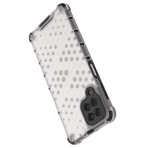 Honeycomb etui pancerny pokrowiec z żelową ramką Samsung Galaxy M53 5G czarny Honeycomb etui pancerny pokrowiec z żelową ramką Samsung Galaxy M53 5G czarny