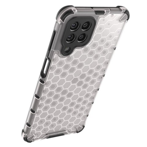 Honeycomb etui pancerny pokrowiec z żelową ramką Samsung Galaxy M53 5G czarny Honeycomb etui pancerny pokrowiec z żelową ramką Samsung Galaxy M53 5G czarny