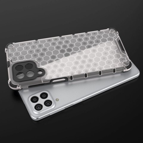 Honeycomb etui pancerny pokrowiec z żelową ramką Samsung Galaxy M53 5G przezroczysty Honeycomb etui pancerny pokrowiec z żelową ramką Samsung Galaxy M53 5G przezroczysty