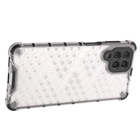 Honeycomb etui pancerny pokrowiec z żelową ramką Samsung Galaxy M53 5G przezroczysty Honeycomb etui pancerny pokrowiec z żelową ramką Samsung Galaxy M53 5G przezroczysty