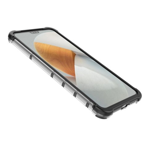 Honeycomb etui pancerny pokrowiec z żelową ramką Vivo V23 5G przezroczysty Honeycomb etui pancerny pokrowiec z żelową ramką Vivo V23 5G przezroczysty