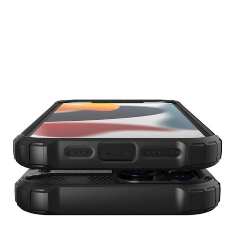 Hybrid Armor etui iPhone 14 Pro pancerny hybrydowy pokrowiec czarny Hybrid Armor etui iPhone 14 Pro pancerny hybrydowy pokrowiec czarny