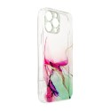 Marble Case etui do iPhone 12 Pro Max żelowy pokrowiec marmur miętowy