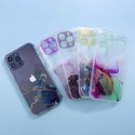 Marble Case etui do iPhone 12 Pro Max żelowy pokrowiec marmur pomarańczowy Marble Case etui do iPhone 12 Pro Max żelowy pokrowiec marmur pomarańczowy