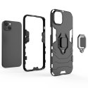 Ring Armor etui do iPhone 14 Plus pancerny pokrowiec uchwyt magnetyczny ring czarne