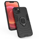 Ring Armor etui do iPhone 14 Plus pancerny pokrowiec uchwyt magnetyczny ring czarne