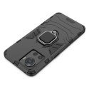 Ring Armor pancerne hybrydowe etui pokrowiec + magnetyczny uchwyt OnePlus Ace czarny
