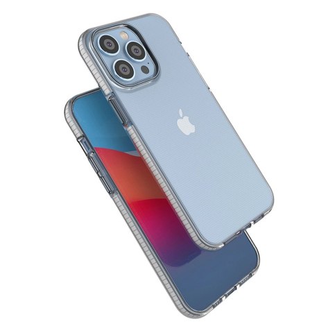 Spring Case etui iPhone 14 Pro Max silikonowy pokrowiec z ramką czarne Spring Case etui iPhone 14 Pro Max silikonowy pokrowiec z ramką czarne