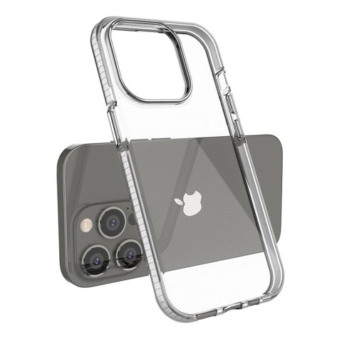 Spring Case etui iPhone 14 Pro silikonowy pokrowiec z ramką jasnoróżowe Spring Case etui iPhone 14 Pro silikonowy pokrowiec z ramką jasnoróżowe