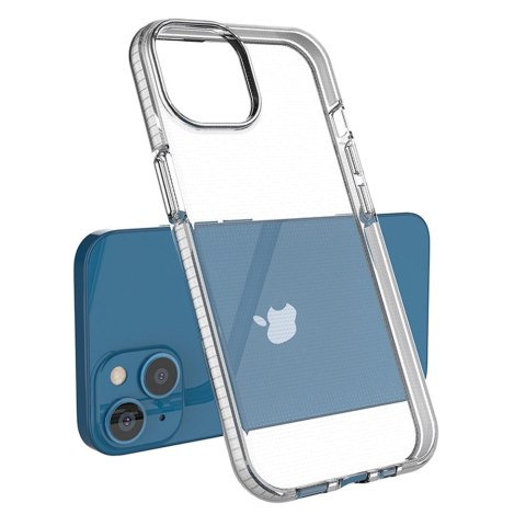 Spring Case etui iPhone 14 silikonowy pokrowiec z ramką czarne Spring Case etui iPhone 14 silikonowy pokrowiec z ramką czarne